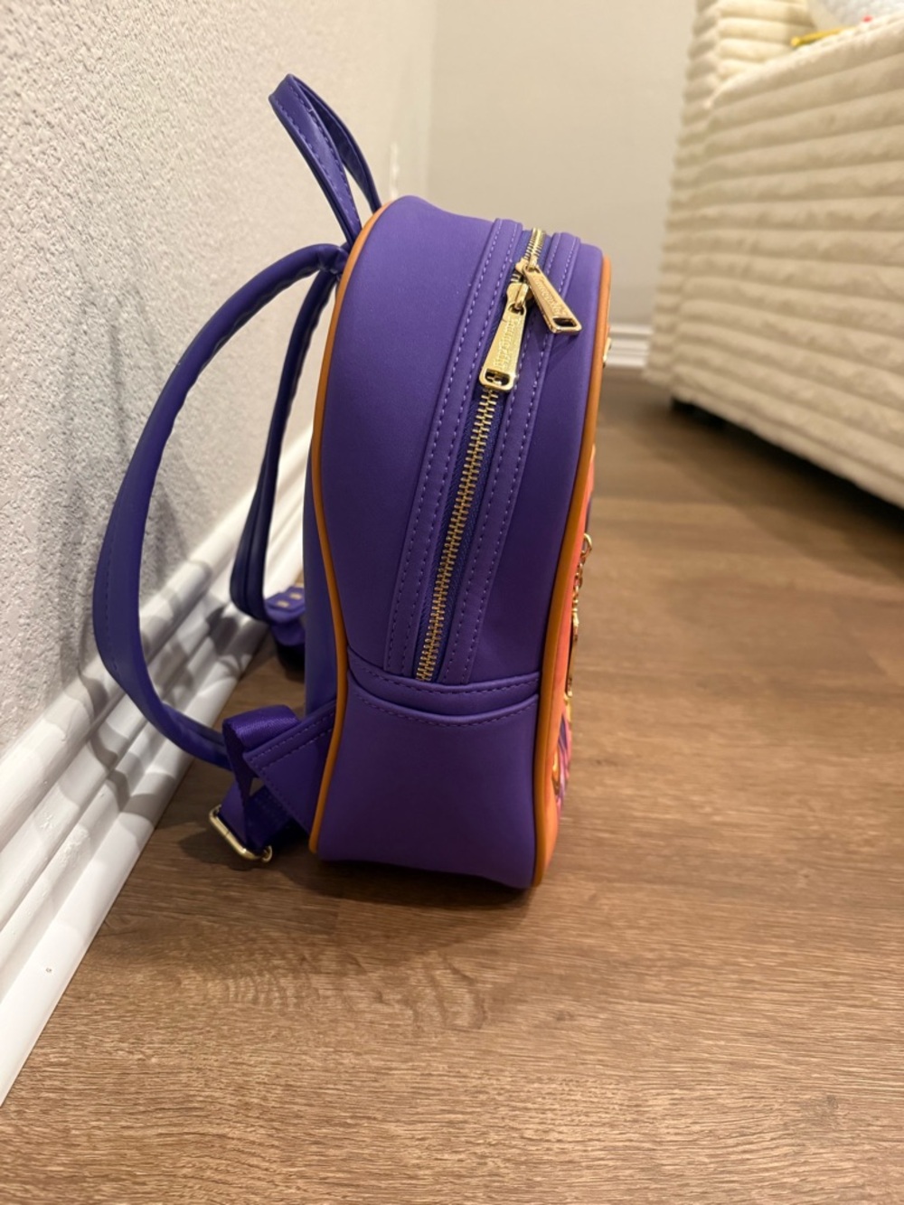 Loungefly Disney Beauty and the Beast Chibi Ballroom Mini Backpack — Used Once - Picture 10 of 15